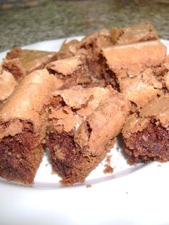 Una foto de Coconut Brownie