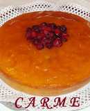 Pastel de mermelada de albaricoque