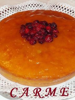 Una foto de Pastel de mermelada de albaricoque