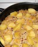 Arroz con frutas
