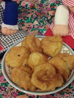 Una foto de Buñuelos de canela en thermomix