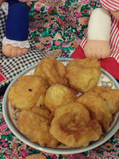Una foto de Buñuelos de canela en thermomix