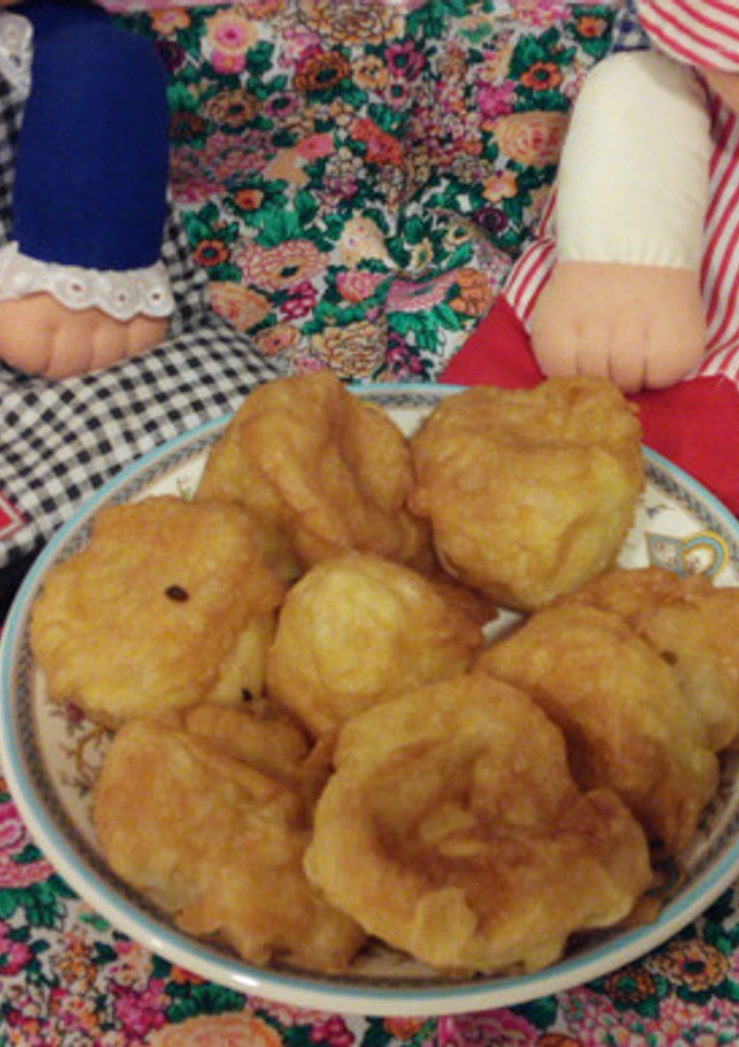 Una foto de Buñuelos de canela en thermomix
