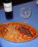 Fabada con fabes de granja