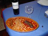Fabada con fabes de granja