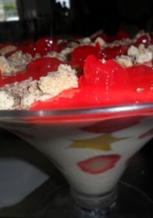 Foto principal de Bavaroise de frutas rojas