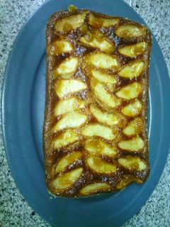 Una foto de Bizcocho de manzanas