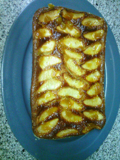 Una foto de Bizcocho de manzanas
