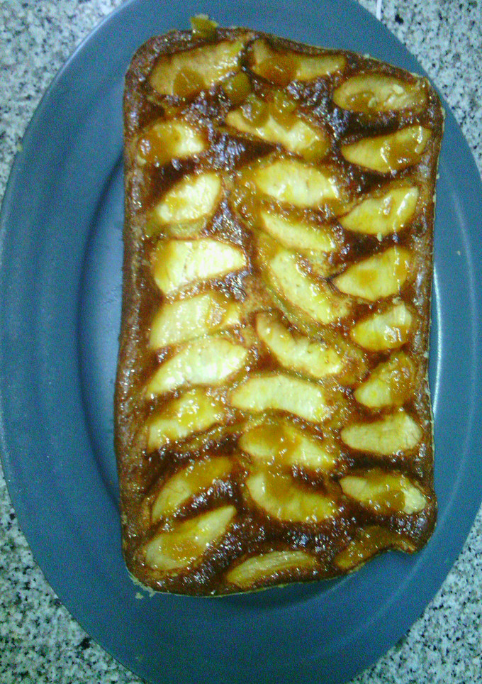 Una foto de Bizcocho de manzanas