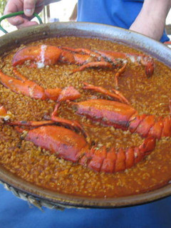 Una foto de Arroz con bogavante