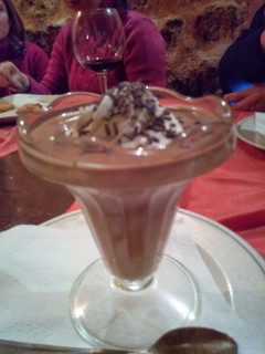 Una foto de Copa de nata y chocolate nesquick