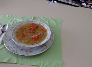 Una foto de Sopa de col