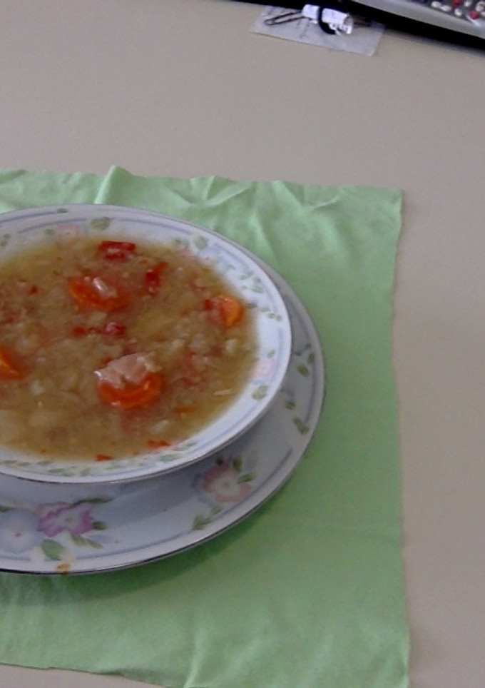Una foto de Sopa de col