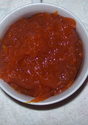 Una foto de Mermelada de calabaza super sencilla