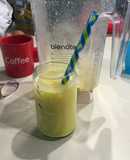 Pepino y piña..Smoothie-saludable