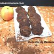 Buñuelos de manzana al cacao