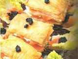 Mil hojas de salmón