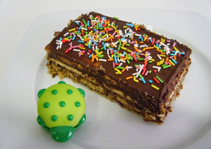 Foto principal de Tarta de chocolate y galletas