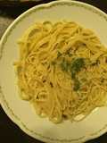 Linguini aglio, olio e peperoncino