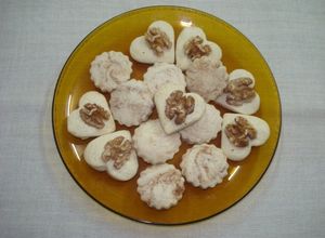 Foto principal de Masitas: Corazón de nuez y Flor de canela