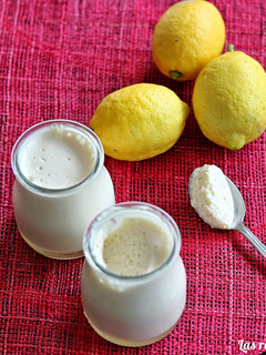 Una foto de Mousse rápida de limón