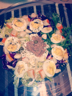 Una foto de Ensalada colorida !