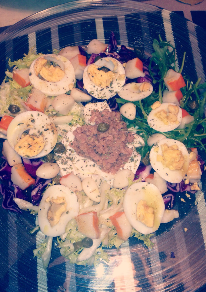 Una foto de Ensalada colorida !