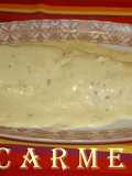 Supremas de salmón a la crema roquefort