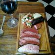 Colita de cuadril o pollo de res a la parrilla