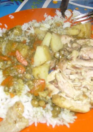 Una foto de Seco de pollo