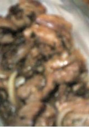 Una foto de Costillas de cerdo con sillao