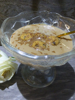 Una foto de Natillas de chocolate light