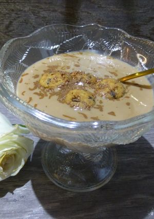 Una foto de Natillas de chocolate light