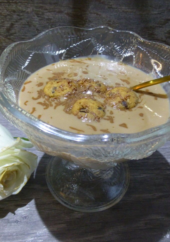 Una foto de Natillas de chocolate light