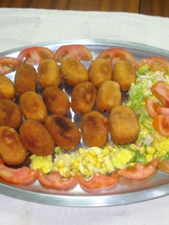 Una foto de Croquetas de sobrasada y queso