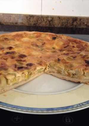 Una foto de Quiche de calçots