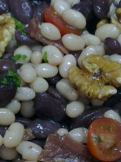 Una foto de Ensalada de habas primavera