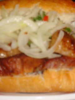 Una foto de Chicharrones de Chancho a lo Ros