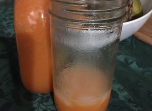 Una foto de Col y zanahoria, Jugo para mejorar las úlceras estomacales-saludable