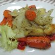 Verduras al horno con hierbas aromáticas
