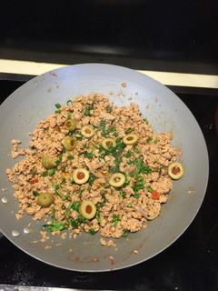 Una foto de Carne de Pavo Molida saludable