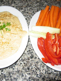 Una foto de Receta de Hummus