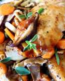 Pechugas de pavo con glaseado de lichis