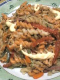 Una foto de Pasta crocante con galleta