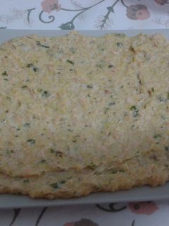 Una foto de Croquetas de salmón y queso con sabor