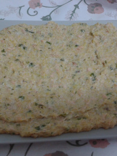 Una foto de Croquetas de salmón y queso con sabor