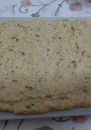 Una foto de Croquetas de salmón y queso con sabor