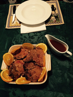Una foto de Chuletas de Cerdo a la Naranja