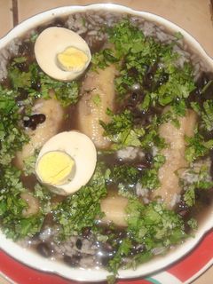 Una foto de Caldo de frijol de mi tierra