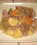 Carnita de ternero en olla de cocimiento lento